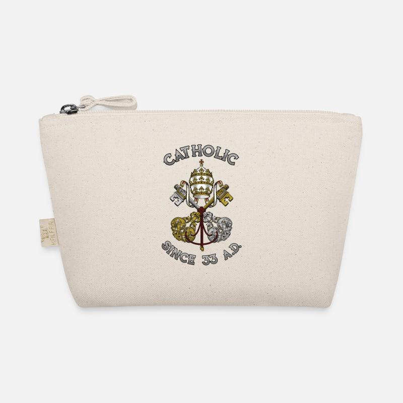 Catholic Since 33 AD - Bio-Täschchen - Natur
