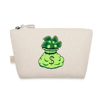 Geld Sack Scheine - Bio-Täschchen - Natur - Vorne