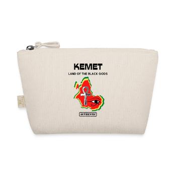 Kemet land of the ancient black gods - Organic Pouch - nature - Front