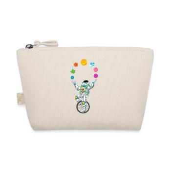 Astronaut Juggling - Organic Pouch - nature - Front