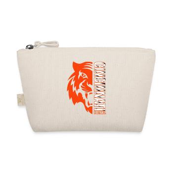 Cincinnati Football – Tiger Power Design - Bio-Täschchen - Natur - Vorne