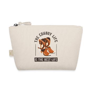 Cowboy Life est la meilleure vie Western Rodeo USA Fun - Trousse biologique - nature - Devant