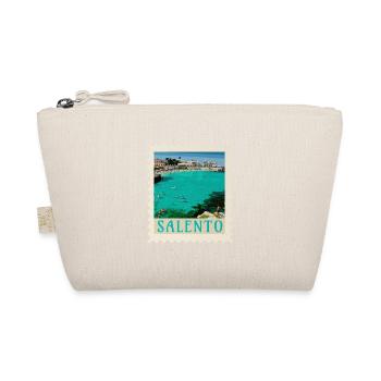 Salento Turquoise Beach Retro Poster - Organic Pouch - nature - Front
