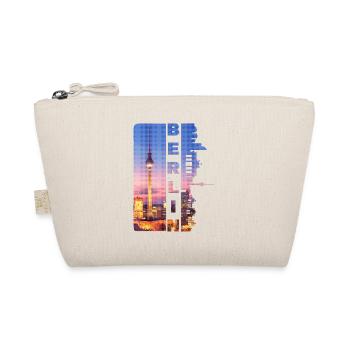 Berlin Germany City Skyline Home Love - Organic Pouch - nature - Front