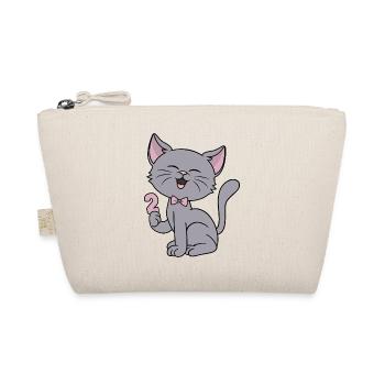 2 ans fille drôle chat 2ème anniversaire - Trousse biologique - nature - Devant