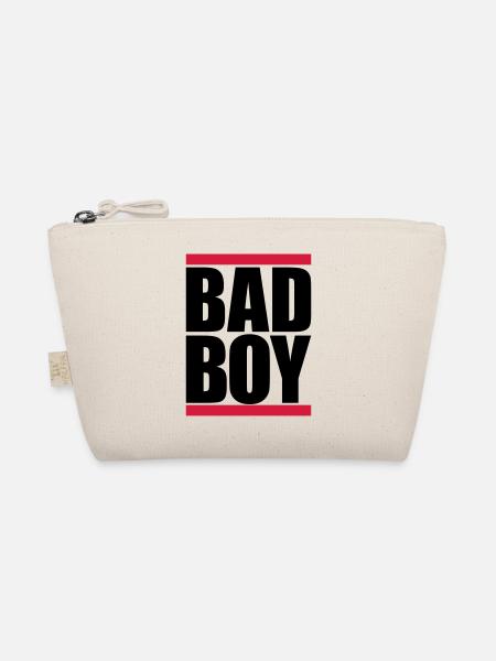 Balken Bad Boy - Bio-Täschchen - Natur - Vorne
