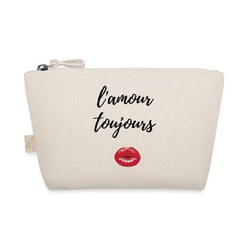 l amour toujours - Bio-Täschchen - Natur - Vorne