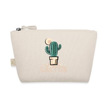 cactus cactus cactus symbol sun desert sand - Organic Pouch - nature - Front