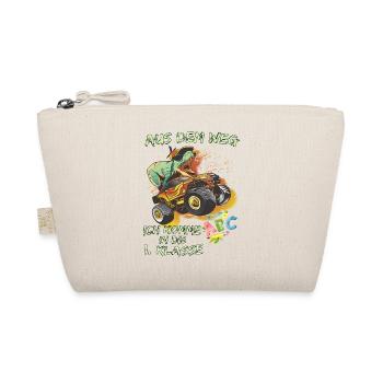 Enrollment 2022 Dino Monster Truck Shirt - Organic Pouch - nature - Front