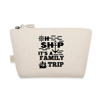 Family ship trip - Bio-Täschchen - Natur - Vorne