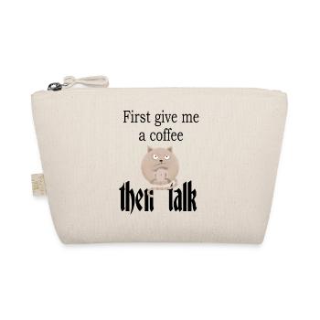 Angry cat - Organic Pouch - nature - Front
