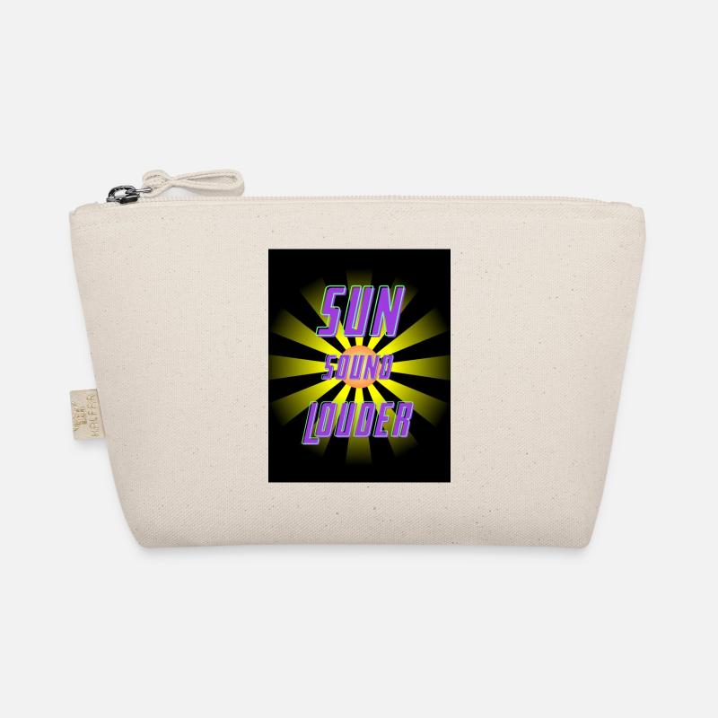 SUN SOUND LOUDER SOMMER - Bio-Täschchen - Natur