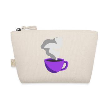 Coffee Illustration Minimalist Sticker - Organic Pouch - nature - Front
