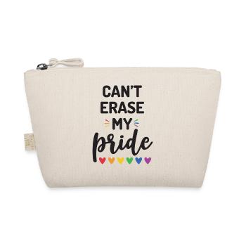 Can't Erase My Pride - Organic Pouch - nature - Front