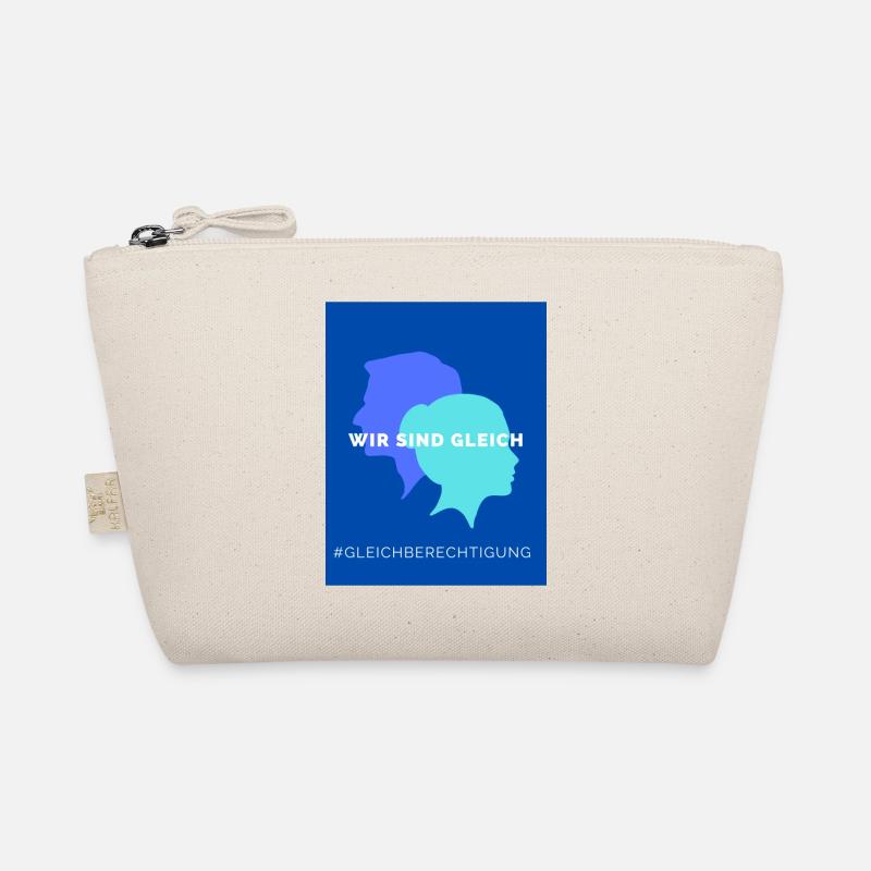 Wir sind gleich - Bio-Täschchen - Natur
