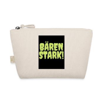 Bären stark - Bio-Täschchen - Natur - Vorne