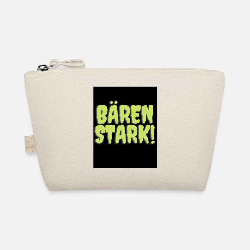 Bären stark - Bio-Täschchen - Natur