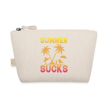 Sommer Sucks coole shirts ch / at - Bio-Täschchen - Natur - Vorne