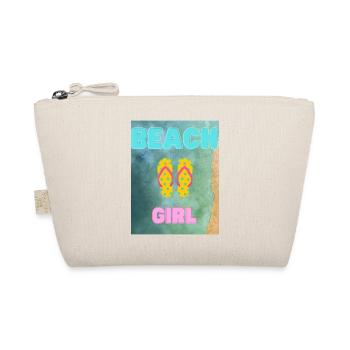 Beachgirl - Bio-Täschchen - Natur - Vorne