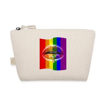 Sincere and true LGBT love - Organic Pouch - nature - Front
