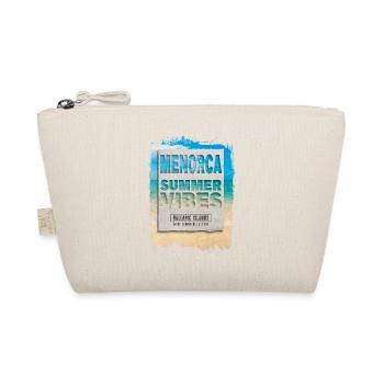 Menorca Spain Summer Sun Beach Sea Palm Trees - Organic Pouch - nature - Front