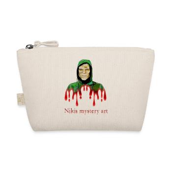 Nikis mystery art with mask - Bio-Täschchen - Natur - Vorne