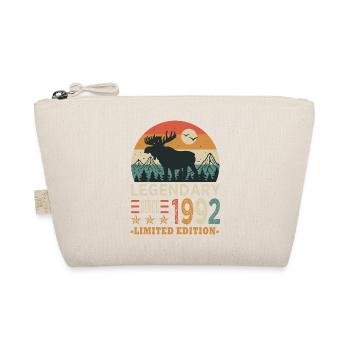 1992 legendary anniversary born in 1992 - Organic Pouch - nature - Front