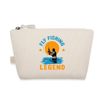 Truite Fisherman Pêcheur à la mouche Légende - Trousse biologique - nature - Devant