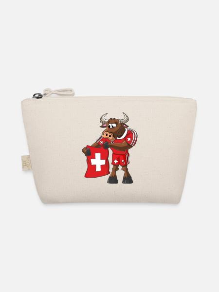 Swiss Bull - Organic Pouch - nature - Front