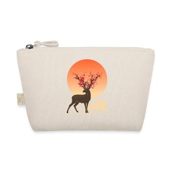 Deer Spirit | Protect Sika Deer - Organic Pouch - nature - Front