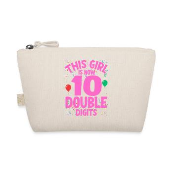 Fille du 10e anniversaire - Trousse biologique - nature - Devant