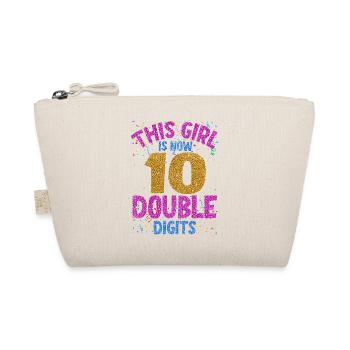 Fille du 10e anniversaire - Trousse biologique - nature - Devant