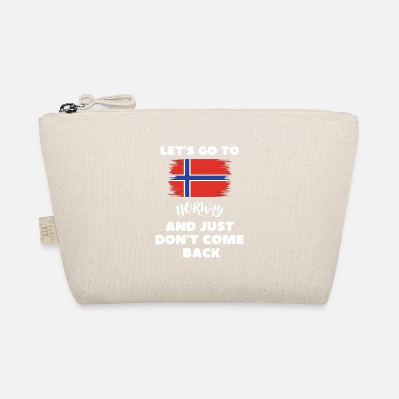 Norwegian Flag Norwegian Funny Norway Organic Pouch