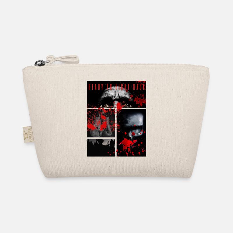 "Ready to fight back" - Organic Pouch - nature