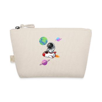 Astronaut Rocket Planet Space Astronomy - Organic Pouch - nature - Front