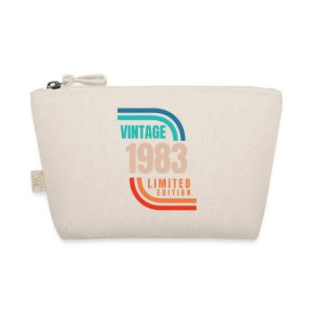 Jahrgang 1983 limitierte Auflage - Bio-Täschchen - Natur - Vorne