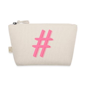 Hashtag - Bio-Täschchen - Natur - Vorne