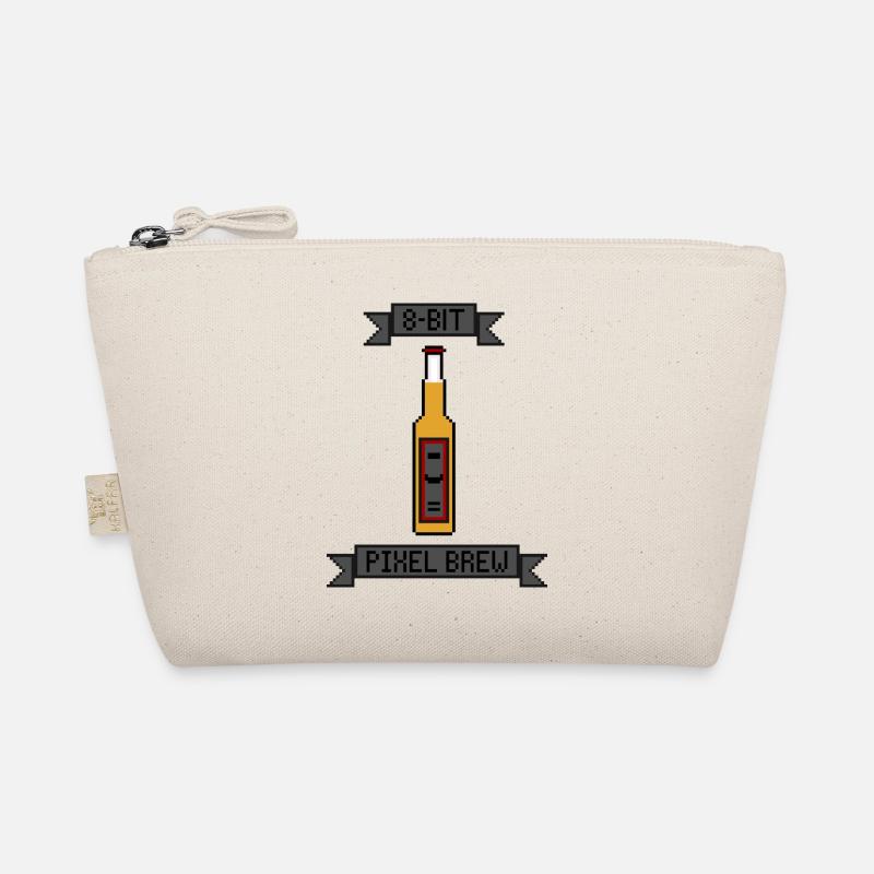 8-Bit Retro Pixel Beer Organic Pouch