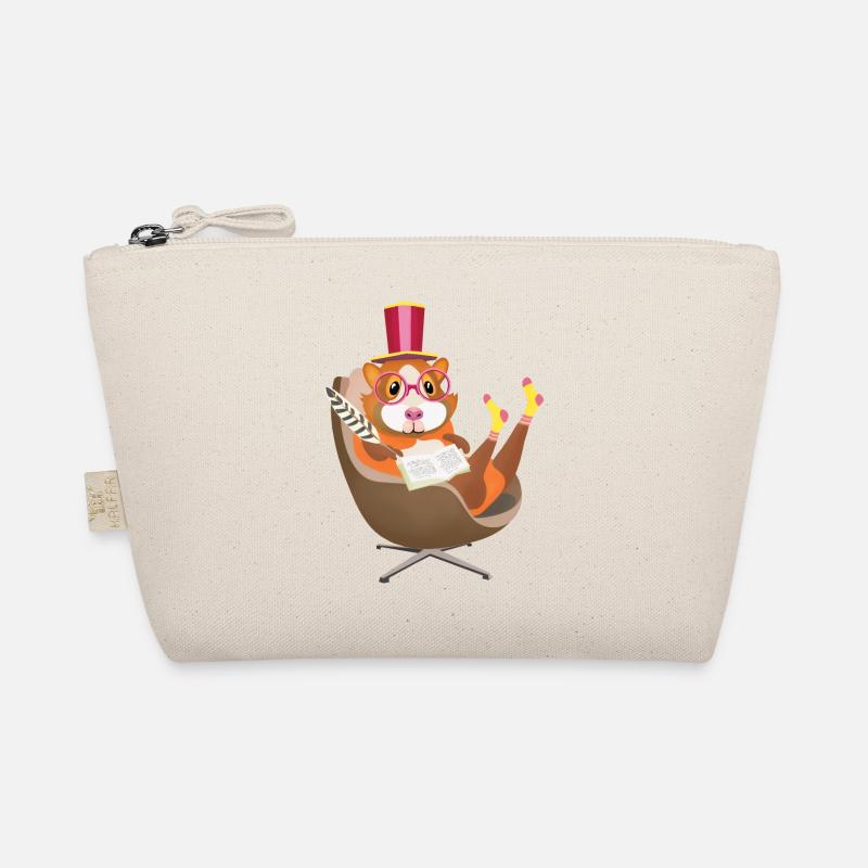 hamster writer - Organic Pouch - nature
