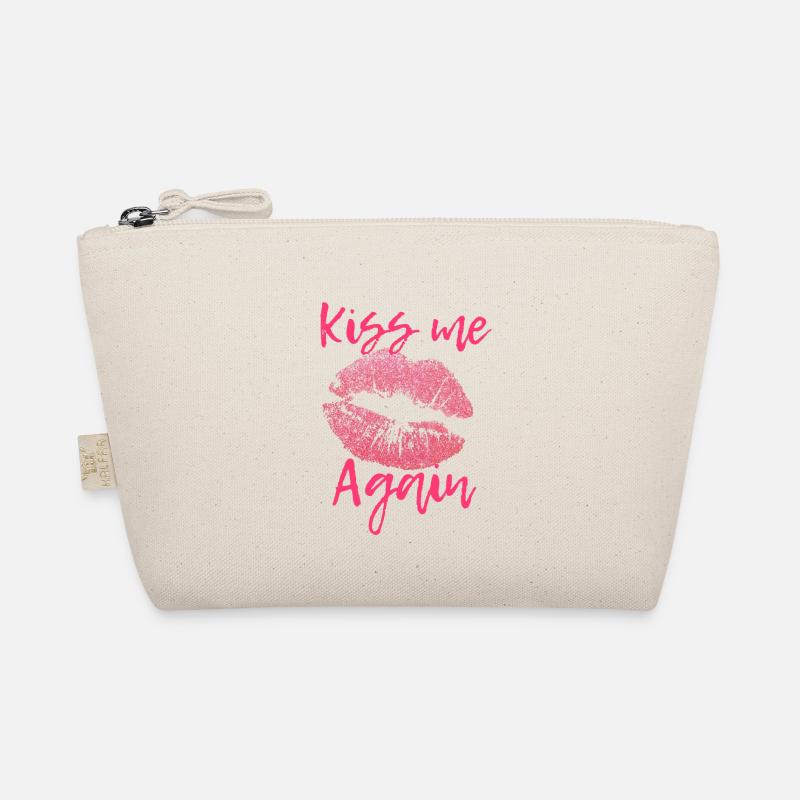 Kiss me Again - Bio-Täschchen - Natur