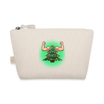 Christmas Muskelbaum - Bio-Täschchen - Natur - Vorne
