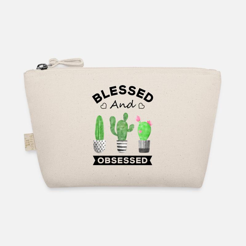 Blessed and Plant Obsessed Bio-Täschchen