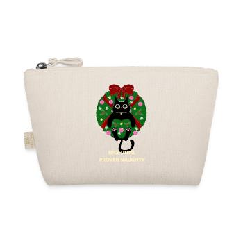 Nice until proven naughty - Organic Pouch - nature - Front