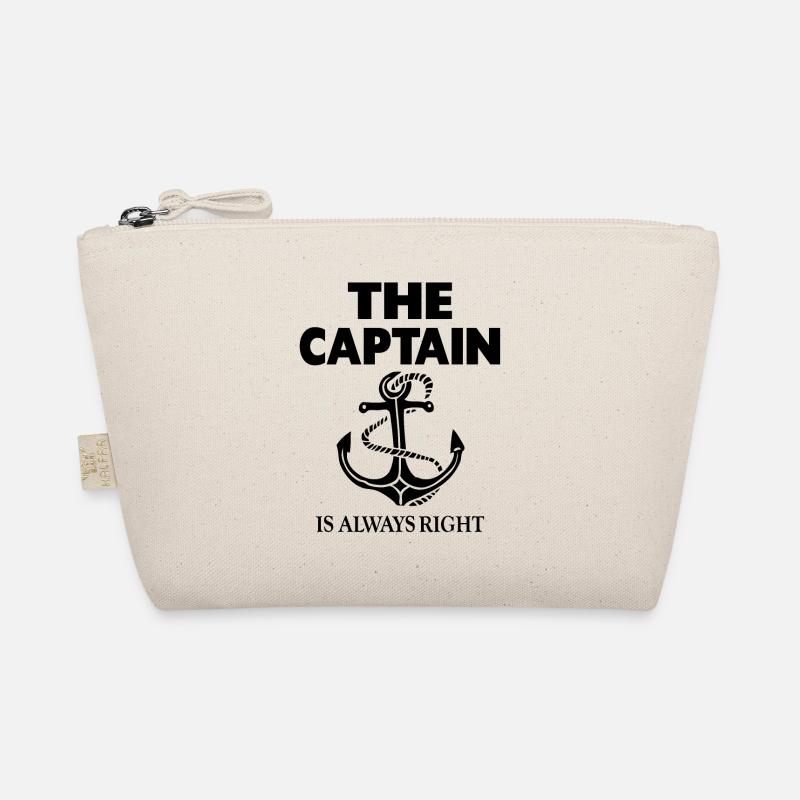 The Captain Is Always Right Organic Pouch