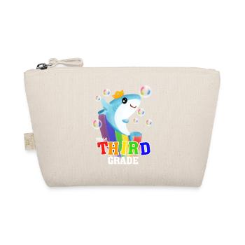 Hello Third Grade - Organic Pouch - nature - Front