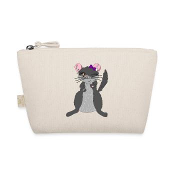 bella chinchilla mouse rat animal comic kids kids - Organic Pouch - nature - Front
