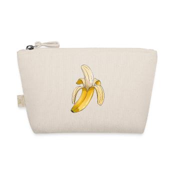 banane - harte Schale, weicher Kern - Bio-Täschchen - Natur - Vorne