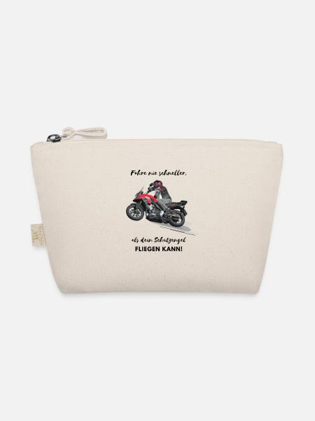 Motorrad Art - Bio-Täschchen - Natur