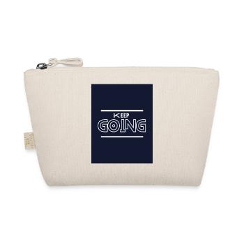 Keep Going - Organic Pouch - nature - Front
