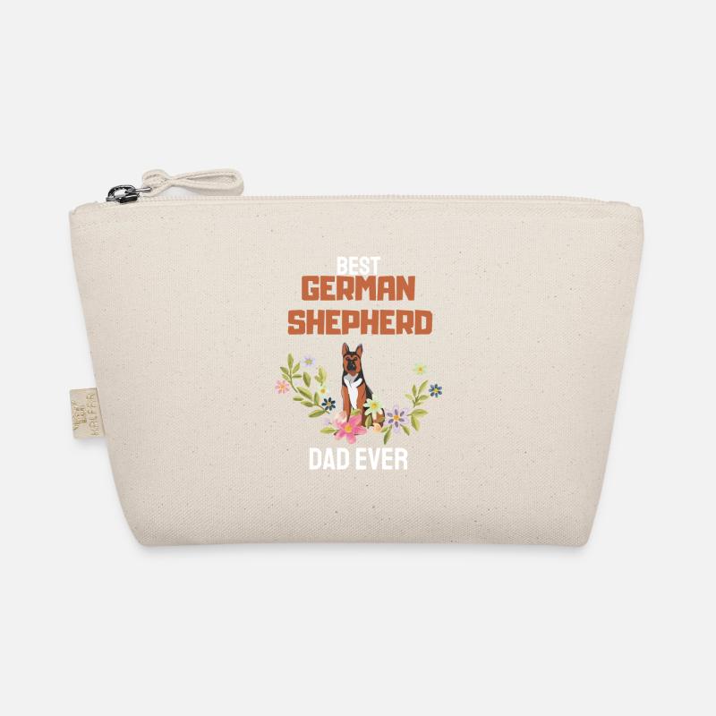 Dogs Papa Father's Day Gift German Shepherd Organic Pouch